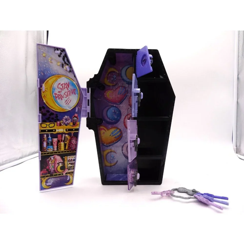 Monster High Skullimate Secrets‎ Storage Locker 2022 Clawdeen With 4 KEYS